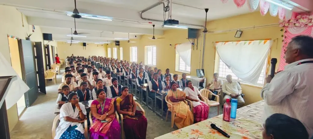 Leprosy awareness auditorium view