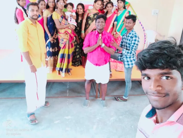 Traditional Day student group celebration